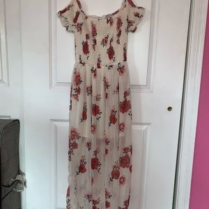 Off-Shoulder Maxi Dress